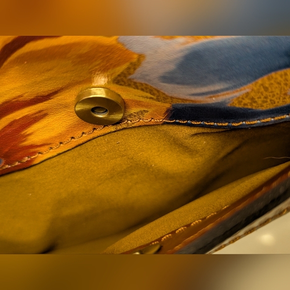 Patricia Nash Floral Crossbody Bag - NWT 9x7 Inches - Picture 12 of 16